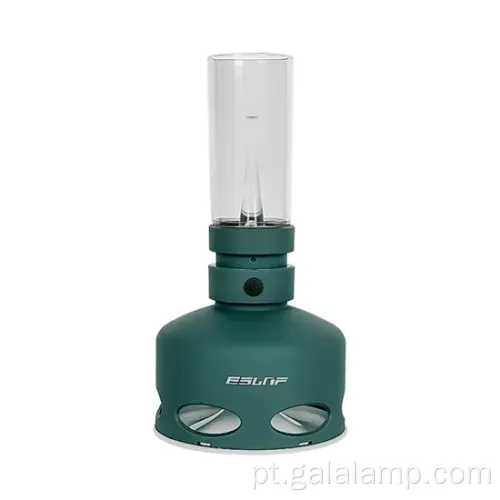 Lâmpada de querosene LED sem chama USB moderna